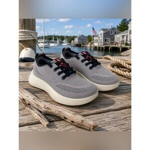 Allbirds Tree Runner Go Women’s 7 Cloudy Grey Arid Beige NIB